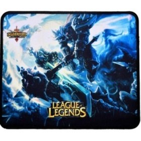 Resim ATAELEKTRONİK Legends League Mouse Pad Gaming Maus Ped Pad Kaydırmaz Taban Speed Yüzey 25x21cm 