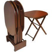 Resim Çanta zigon oval Klasik Model Kayın Torna İskelet Parlak Ceviz Natüre Boya Kutu sevk El Yapım 