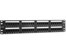 Resim S Link Sl Pc48 48 Port Cat5 Utp Patch Panel \u002F S Link 