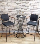 Resim UFUK MOBİLYA Bar Masa Bar Sandalye 