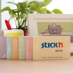 Resim - Stickn Notes Sticker Not Kağıdı Soft Sarı Yatay Boy 