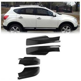 Resim Pazly 2008-2015 Nissan Qashqai Sağ Ön Bagaj Rafı Kapağı - Abs, Kolay Montaj, Siyah 