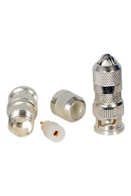 Resim electroon Bnc Erkek Fiş Konnektör Gümüş - 100adet 