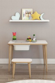 Resim moniev Çocuk Çalışma Masası Oyun Ve Etkinlik Masası Yaz Sil Tekli Masa Tabureli 