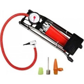 Resim Basınç Göstergeli Ayak Pompası 