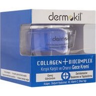 Resim Dermokil Collagen + Biocomplex Yaşlanma Karşıtı Gece Bakım Kremi 50 ml 