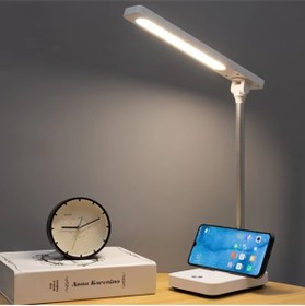 Resim Yussraw 3 Kademe Dokunmatik Sağ Sol Dönebilen Led Çocuk Odası Çalışma Ofis Masa Lambas 