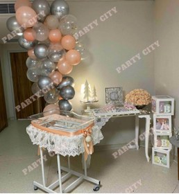 Resim Party City Hastane Kız Bebek Odası Süsleme Seti 
