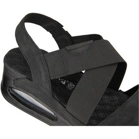 Resim Muya Lakoti Anatomik Air Max Tabanlı Topuk Dikeni Kadın Sandalet Siyah 