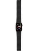 Resim Watch 38mm Uyumlu Kordon Youngkit Klasik Magnetik Tak Çıkar Soft Strap Kayış Siyah 