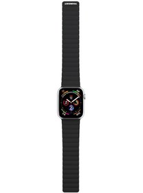 Resim Watch 38mm Uyumlu Kordon Youngkit Klasik Magnetik Tak Çıkar Soft Strap Kayış Siyah 