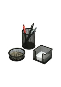 Resim Temat 1000 Siyah Kalemlik / Ataş / Kağıtlık Set 