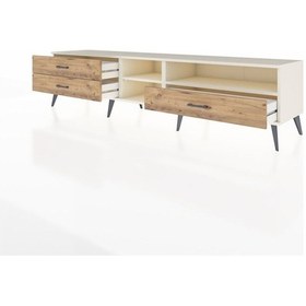 Resim Hyperion Tv Ünitesi 2 Raflı 3 Çekmeceli 220x44x51 Aytaşı-aytaşı/çam Aytası/atlas Çam - Aytası 