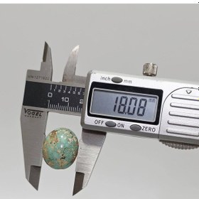 Resim Doğal İran Nişabur Firuze Turkuaz Taşı 28,50 Karat - 5,70 Gram T073 