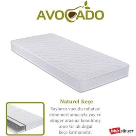 Resim Babyhopeankara Avocado 90X180 Ortopedik Yaylı Yatak 90*180 Tek Kişilik Yatak 