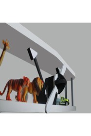 Resim Biyenne Çocuk Odası Dekoratif Uçak Raf 