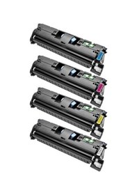 Resim Eko Kartuş Hp Color Laserjet 2550L (Q3960A-Q3661A-Q3662A-Q3663A) 