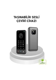 Resim Taşınabilir Akıllı Tercüme Cihazı - Gerçek Zamanlı Ses Ve Metin Çevirisi 