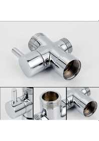 Resim Inventa Pirinç Robotik Duş Seti Yönlendirici Krom 