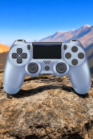 Resim Premium Bluetoothlu Ps4 Oyun Kolu Gamepad & Joystick Pc Uyumlu Kol 