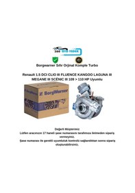 Resim Borgwarner 54399980070 Turbo Renault 1.5 Dcı Clio Iıı Fluence Kangoo Laguna Iıı Megane Iıı Scenic Iı 