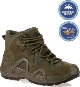 Resim Scooter Deri Su Geçirmez Tactical Erkek Postal 