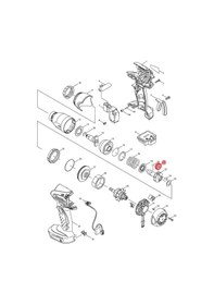 Resim Makita DTW152 Dişli Ürün Kodu 227233-4 