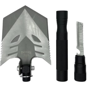 Resim 300.S4003 Sterling 39 cm Katlanabilir Kürek Seti 