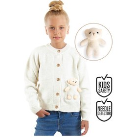 Resim Denokids Oyuncaklı Kız Çocuk Triko Hırka Çok Renkli 