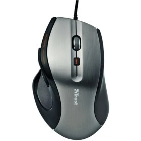 Resim Trust Maxtrack Kablolu Siyah Gümüş Mouse (MOU TRUST 17178) 