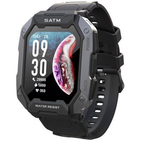 Resim Lemestar Su Spor Akıllı Saat Büyük Ekranlı Çok Renkli 