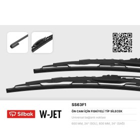 Resim Silecek Süpürgesi 600mm Fiskiyelı Iveco Daıly Cıty- Nıssan Interstar- Movano- Espace 2- Master 7701051903 7711170185 7701044531 2 Adet 