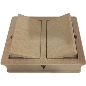 Resim Mdf Sandıklı Kitap, Kuran Okuma Rahlesi 