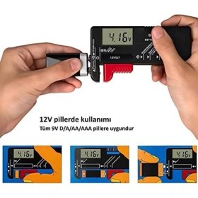 Resim NY Home BT-168D LCD Dijital Pil Test Cihazı 