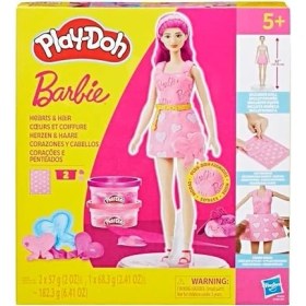 Resim Hype Store Play-Doh Kalpler ve Saçlar Oyuncak Bebek Seti 