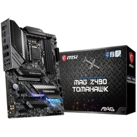 Resim MSI Mag Z490 Tomahawk Ddr4 Sata3 M2 Pcıe Nvme Hdmı Dp Pcıe 16x V3.0 1200p Atx 