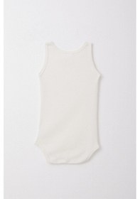 Resim Breeze Kız Bebek Çıtçıtlı Atlet Zıbın Body Jakarlı 9 Ay-3 Yaş, Ekru Ekru 