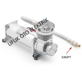 Resim KOMPRESÖR Air Için Ve Havalı Korna Için Kompresör 12v 