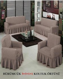 Resim Upmall Bürümcük Koltuk , Çekyat Örtüsü, Kılıfı 3311 Kako Kako 