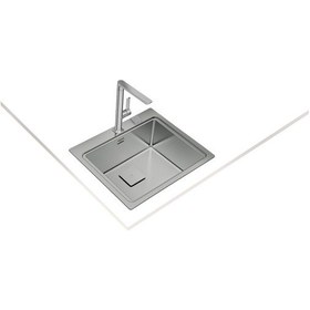 Resim Teka Zenit Rs15 1B Auto Tek Hazneli Ankastre Paslanmaz Çelik Eviye - 115000021 