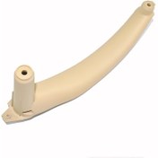 Resim Bej Bir Sağda - Yüksek Kaliteli Araba İç Kapı Paneli Kolu Çekin Trim Kapak Araba Aksesuarları 