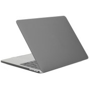 Resim Enkay Ön ve Arka Koruyucu MacBook Pro 14" Laptop Kılıfı Gri 