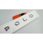 Resim Vw Volkswagen Polo Mk7 2020 2021 3M 3D Yeni Nesil Bagaj Yazı Logo 