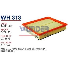 Resim Wh313 Oem 8200259359 Hava Filtre Renault Master 2,8 Dti 