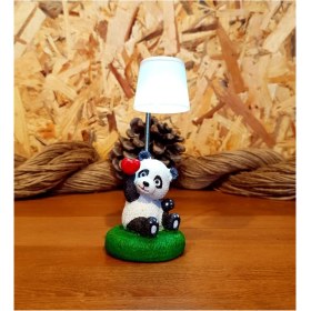 Resim Köstebek Sevimli Panda Masa Lambası 