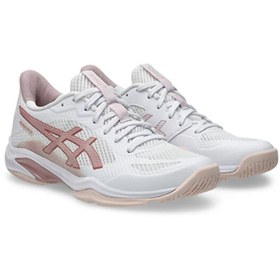 Resim Asics Blade Ff 2 Kadın Voleybol Ayakkabısı 1072A120-102 Beyaz 