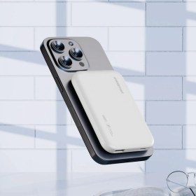 Resim Polosmart PBS124 5.000 mAh Taşınabilir Şarj Cihazı Powerbank Beyaz 18W Çıkış Gücü ve 3.85V Voltaj 