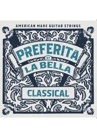 Resim La Bella 1p Preferita Klasik Gitar Teli Şeffaf Tizler Dengeli B 