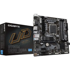 Resim Gigabyte B760M DS3H DDR4 Intel LGA1700 DDR4 Micro ATX Anakart 