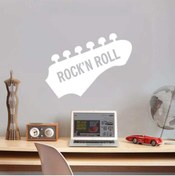 Resim Ogec Worx Rock'n Roll Music Dekoratif Genç Odası Duvar özel yeni sticker, Çıkartma Beyaz 